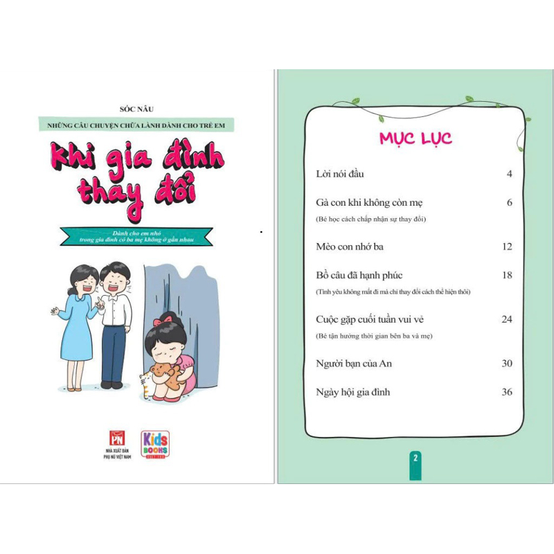 Những Câu Chuyện Chữa Lành Dành Cho Học Sinh - Khi Gia Đình Thay Đổi