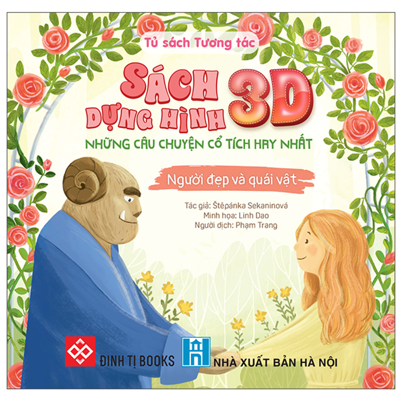 Sách Dựng Hình 3D Những Câu Chuyện Cổ Tích Hay Nhất - Người Đẹp Và Quái Vật