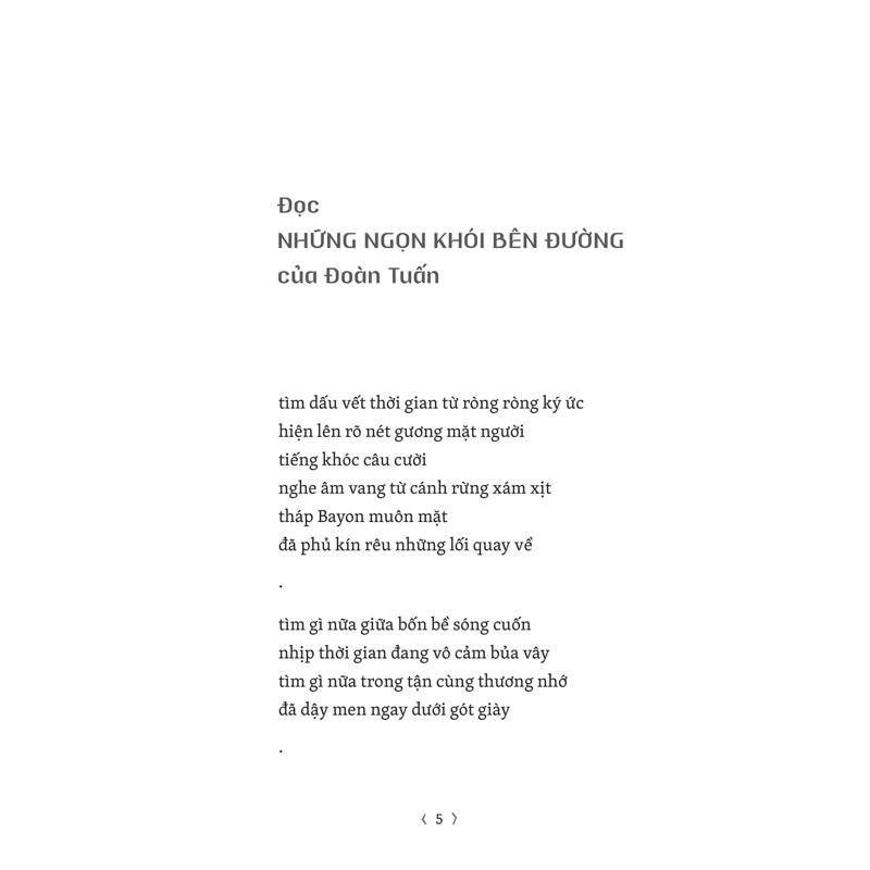 Những Ngọn Khói Bên Đường