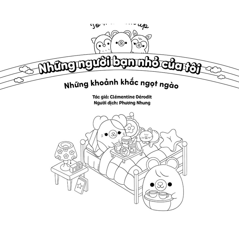 Tô Màu Ấm Áp-Những Người Bạn Nhỏ Của Tôi-Những Khoảnh Khắc Ngọt Ngào