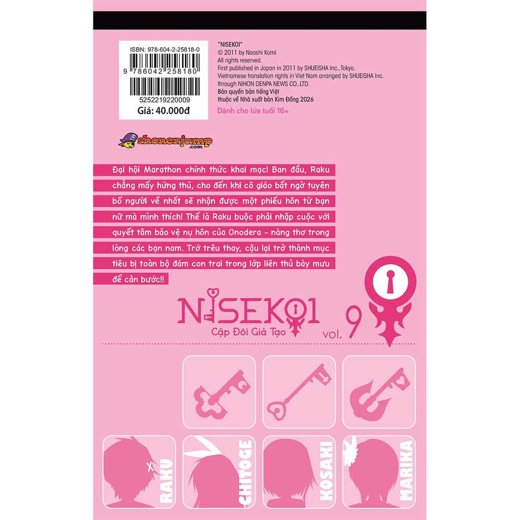 Nisekoi - Cặp Đôi Giả Tạo - Tập 9: Cảm Tử (Dự kiến phát hành 26.01.2026)