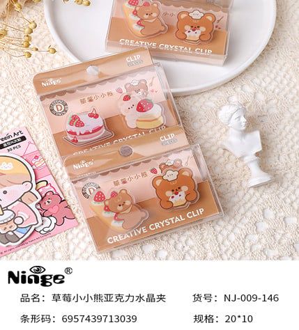 Kẹp Bướm Nhựa Nj-009-146 H/10 Ng