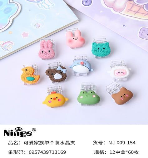 Kẹp Bướm Nhựa Nj-009-154 H/10 Ng