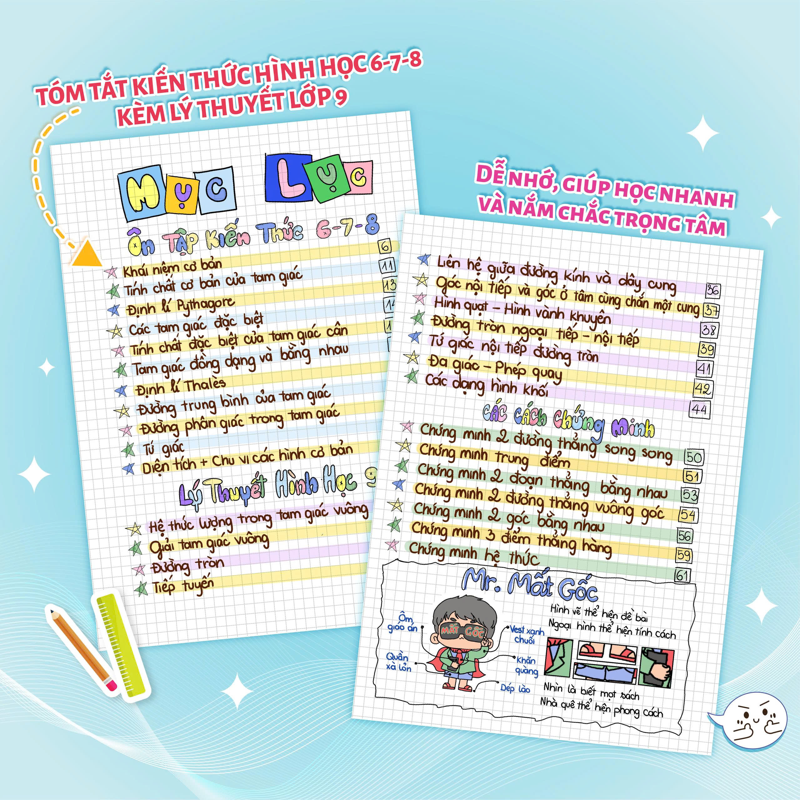 Note Tốc Độ - Công Thức Hình Trung Học Cơ Sở