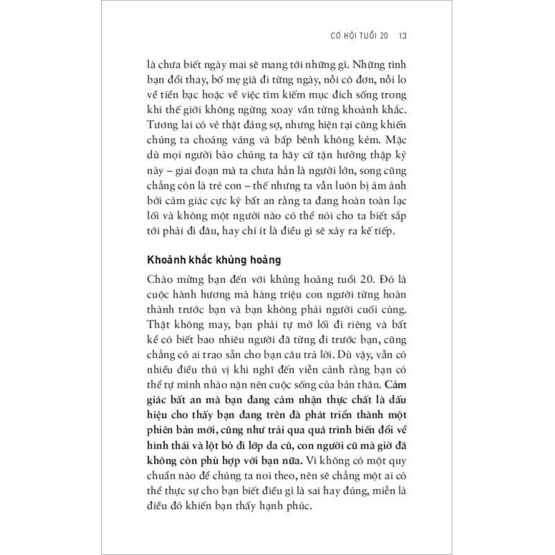 Nửa Lo Âu, Nửa Trưởng Thành