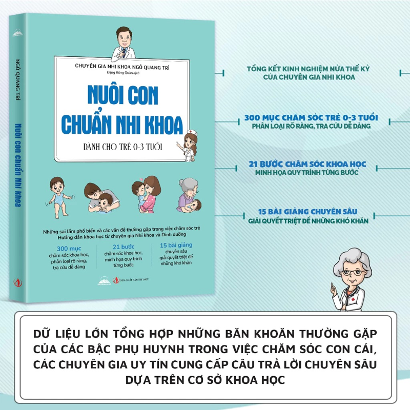 Nuôi Con Chuẩn Nhi Khoa (Dành Cho Trẻ 0-3 Tuổi)