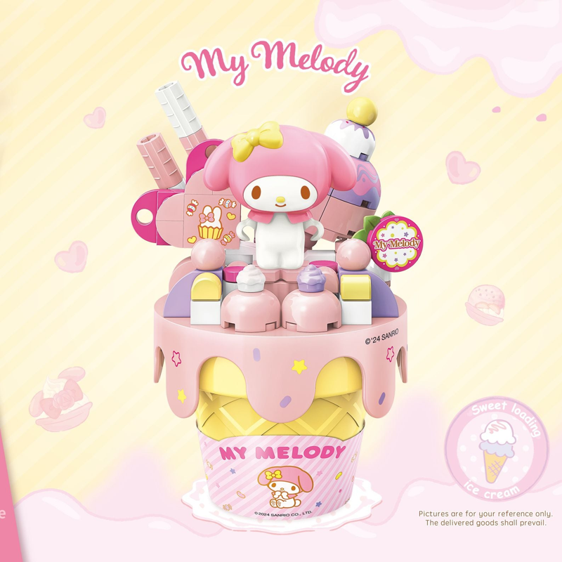 Đồ Chơi Lắp Ráp Keepplay Sanrio Cone- Melody K20842