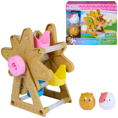 Gabby Dollhouse Bộ Đồ Chơi Mini Gabby - Vòng Quay Kỳ Diệu