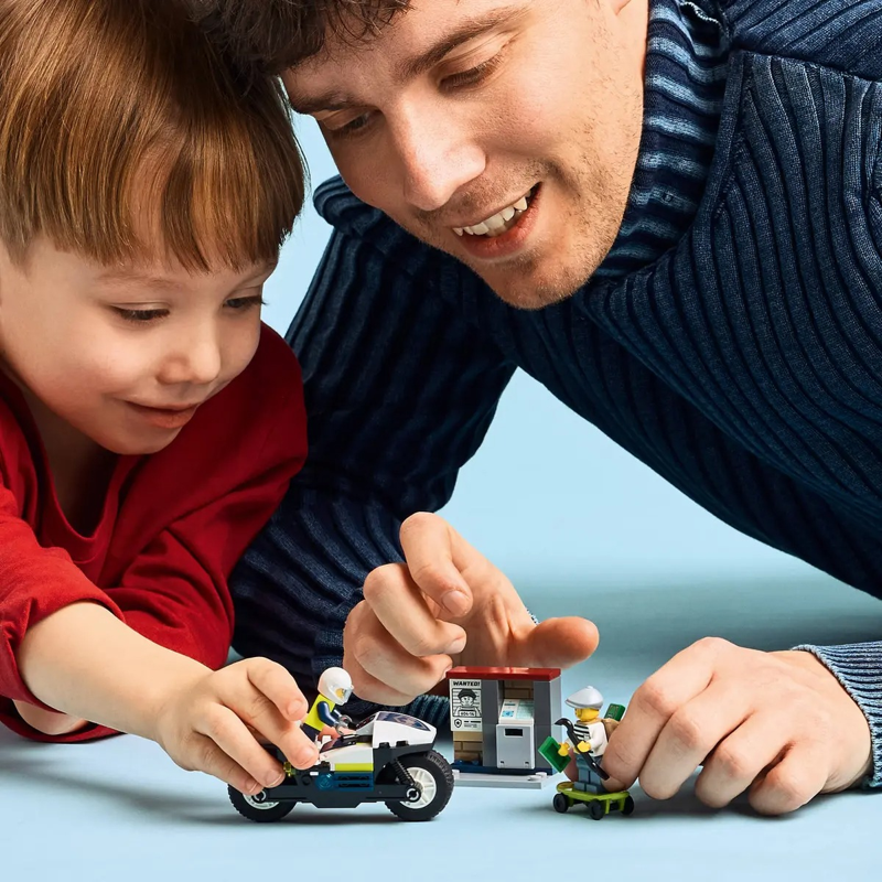 Lego City Đồ Chơi Lắp Ráp Cuộc Đua Truy Bắt Cướp 60455 (Vta)