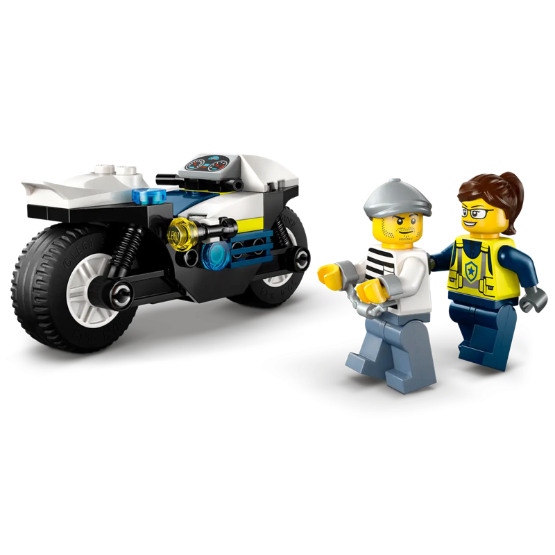 Lego City Đồ Chơi Lắp Ráp Cuộc Đua Truy Bắt Cướp 60455 (Vta)