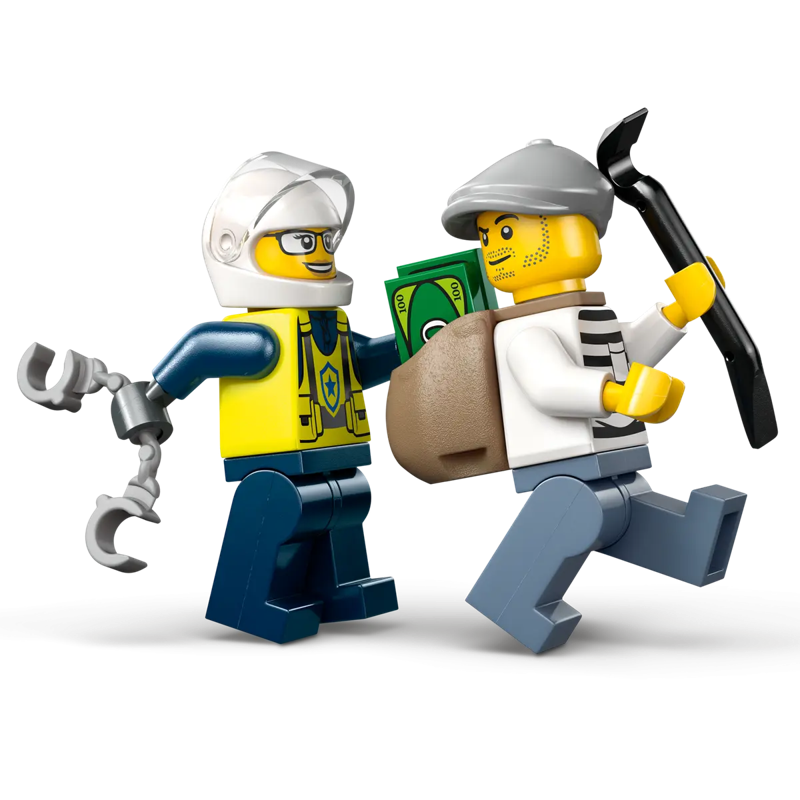 Lego City Đồ Chơi Lắp Ráp Cuộc Đua Truy Bắt Cướp 60455 (Vta)