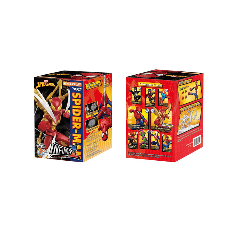 Keepplay Hộp Mù Mô Hình Lắp Ráp Marvel Zero Infinite Spiderman 73008 (Giao Mẫu Ngẫu Nhiên)