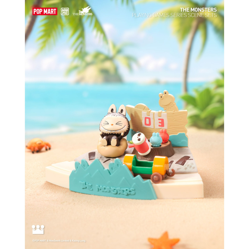 Pop Mart - Mô Hình The Monsters Playing Games Series Scene Sets (Giao mẫu ngẫu nhiên)
