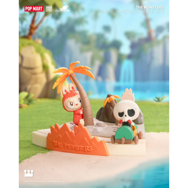 Pop Mart - Mô Hình The Monsters Playing Games Series Scene Sets (Giao mẫu ngẫu nhiên)