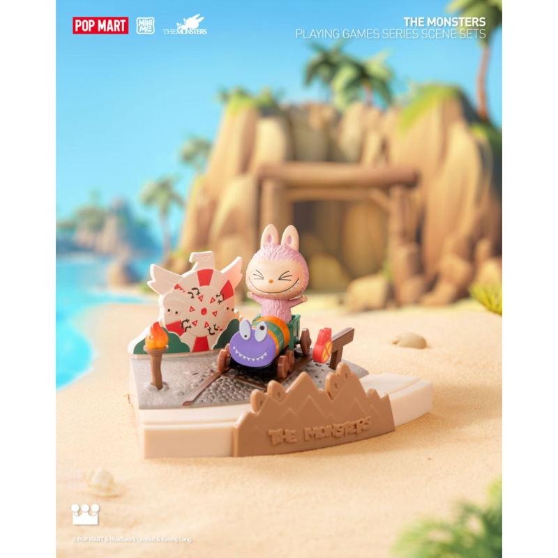 Pop Mart - Mô Hình The Monsters Playing Games Series Scene Sets (Giao mẫu ngẫu nhiên)