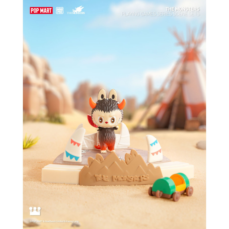 Pop Mart - Mô Hình The Monsters Playing Games Series Scene Sets (Giao mẫu ngẫu nhiên)