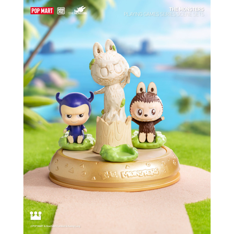Pop Mart - Mô Hình The Monsters Playing Games Series Scene Sets (Giao mẫu ngẫu nhiên)