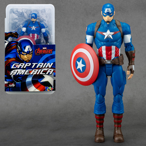 Zd Toys Mô Hình Trang Trí Marvel Captain America (7 Inch)  Zm88