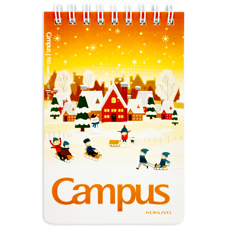 Campus - Sổ Lò Xo Winter Limited Kẻ Ngang RN-B7L160Wl-03
