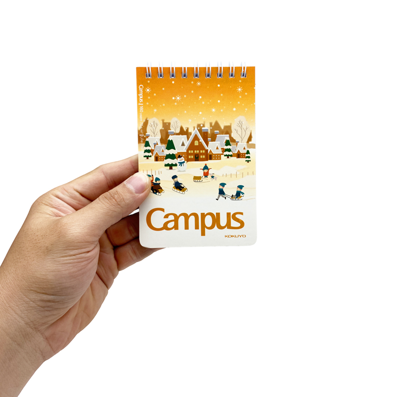 Campus - Sổ Lò Xo Winter Limited Kẻ Ngang RN-B7L160Wl-03