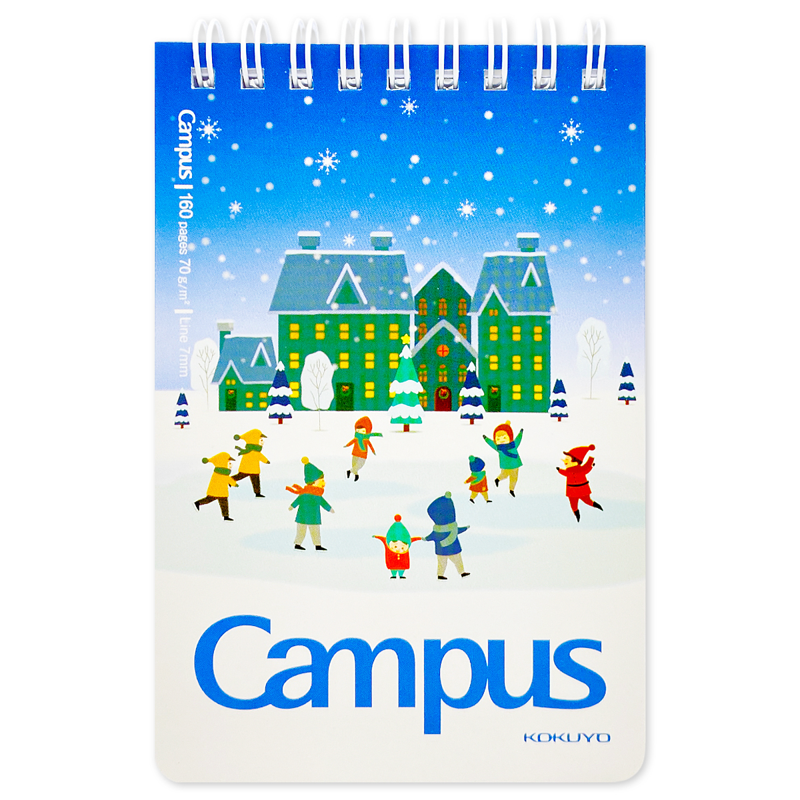 Campus - Sổ Lò Xo Winter Limited Kẻ Ngang RN-B7L160WL-04