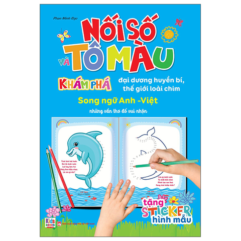 Nối Số Thơ Và Tô Màu Khám Phá Đại Dương Huyền Bí - Thế Giới Loài Chim (SN)