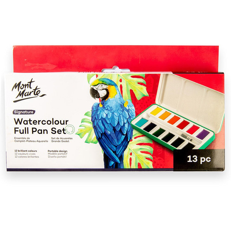 Mont Marte - Bộ Màu Nước Full Pan Set Signature PMHS0108