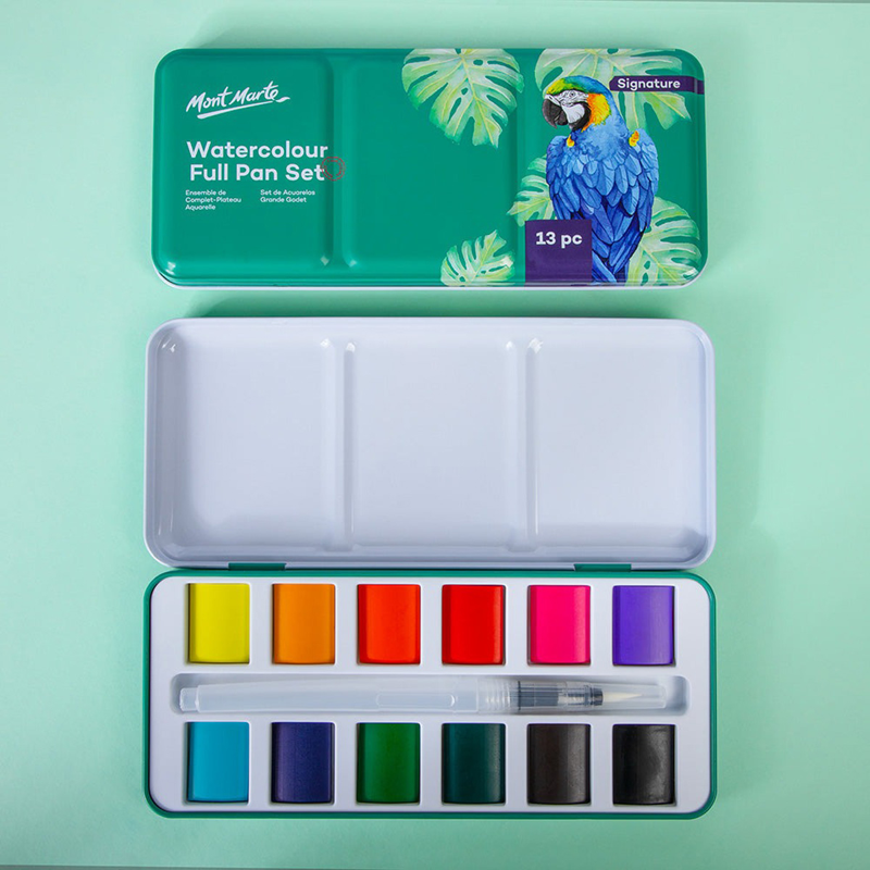 Mont Marte - Bộ Màu Nước Full Pan Set Signature PMHS0108