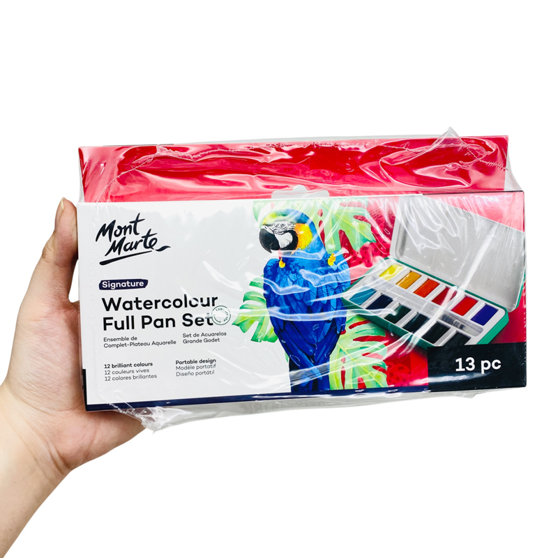 Mont Marte - Bộ Màu Nước Full Pan Set Signature PMHS0108