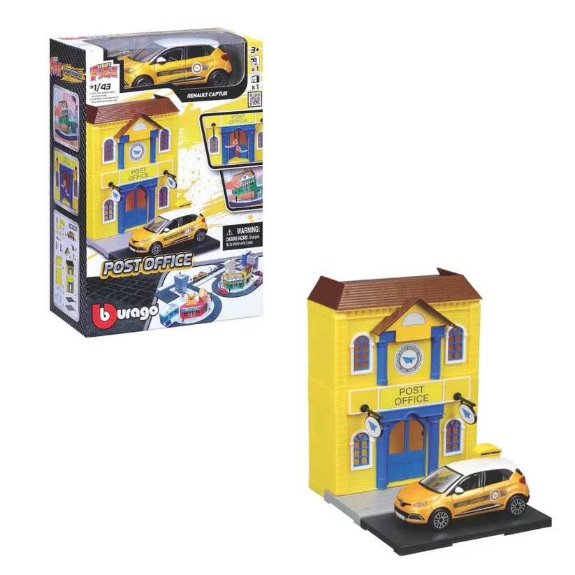 Maisto Bộ Bưu Điện Và Xe Bburago Renault Captur 31512/Mt31500