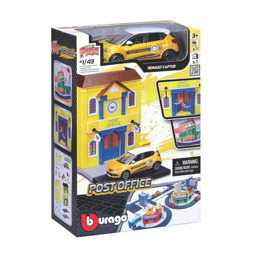 Maisto Bộ Bưu Điện Và Xe Bburago Renault Captur 31512/Mt31500