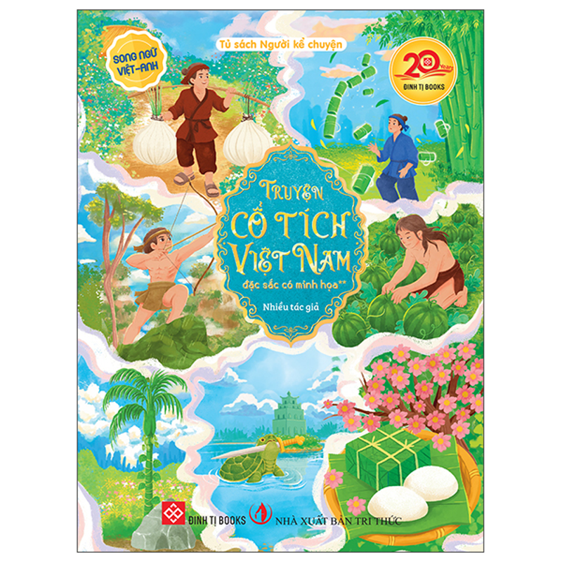 Truyện Cổ Tích Việt Nam Đặc Sắc Có Minh Họa Tập 2 (Song Ngữ Việt Anh) - Xanh