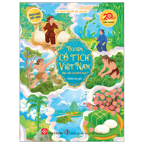 Truyện Cổ Tích Việt Nam Đặc Sắc Có Minh Họa Tập 2 (Song Ngữ Việt Anh) - Xanh