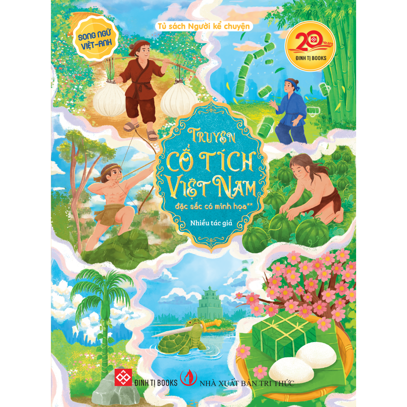 Truyện Cổ Tích Việt Nam Đặc Sắc Có Minh Họa Tập 2 (Song Ngữ Việt Anh) - Xanh