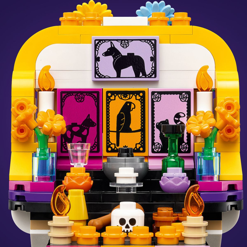 Lego Seasons and Occasions - Lắp Ráp Điện Thờ Tưởng Nhớ Linh Hồn 40811