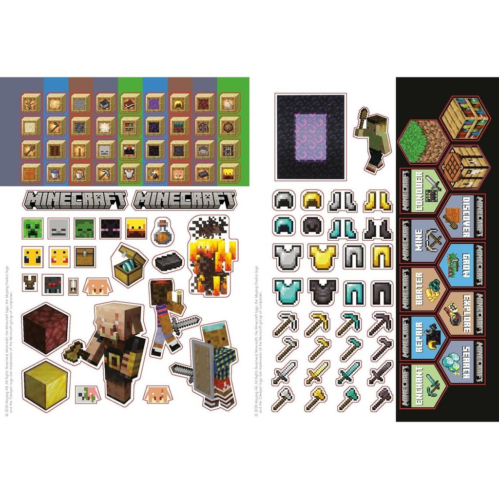 Official Minecraft Workbook: Grade 2