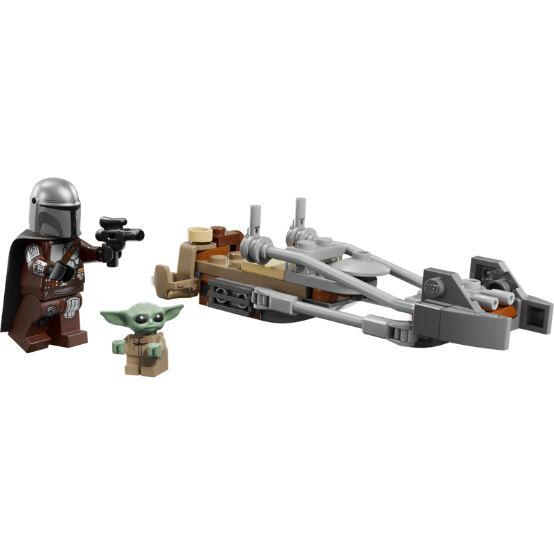 Lego Star Wars Đồ Chơi Lắp Ráp Chiến Xa Bay Của Mandalorian & Grogu 75436 (Vta)