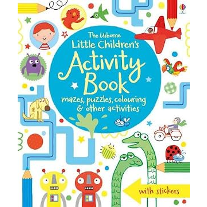 Little Children's Activity Book Mazes, Puzzles, Colouring & Other Activities