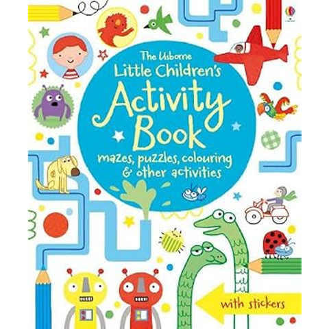 Little Children's Activity Book Mazes, Puzzles, Colouring & Other Activities