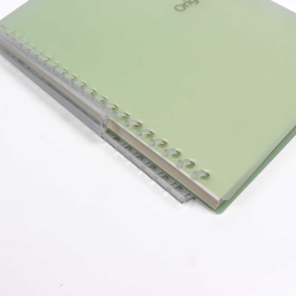 Stacom Sổ Tay Khổ A5, 80 Trang, 80gsm, 148x215mm - Bìa Màu (Sổ Còng Nhựa)
