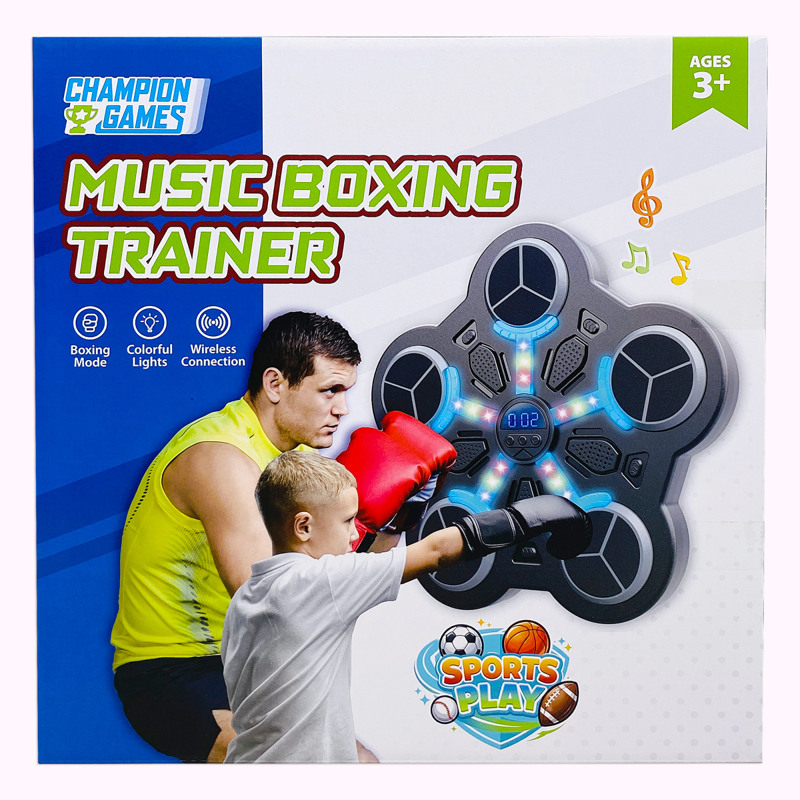 Champion Games Đồ Chơi Đấm Bốc Điện Tử Theo Nhạc Cpg003sp