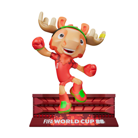 Seasonal Collection Mô Hình Linh Vật World Cup 2026 - Maple Canada 6cm