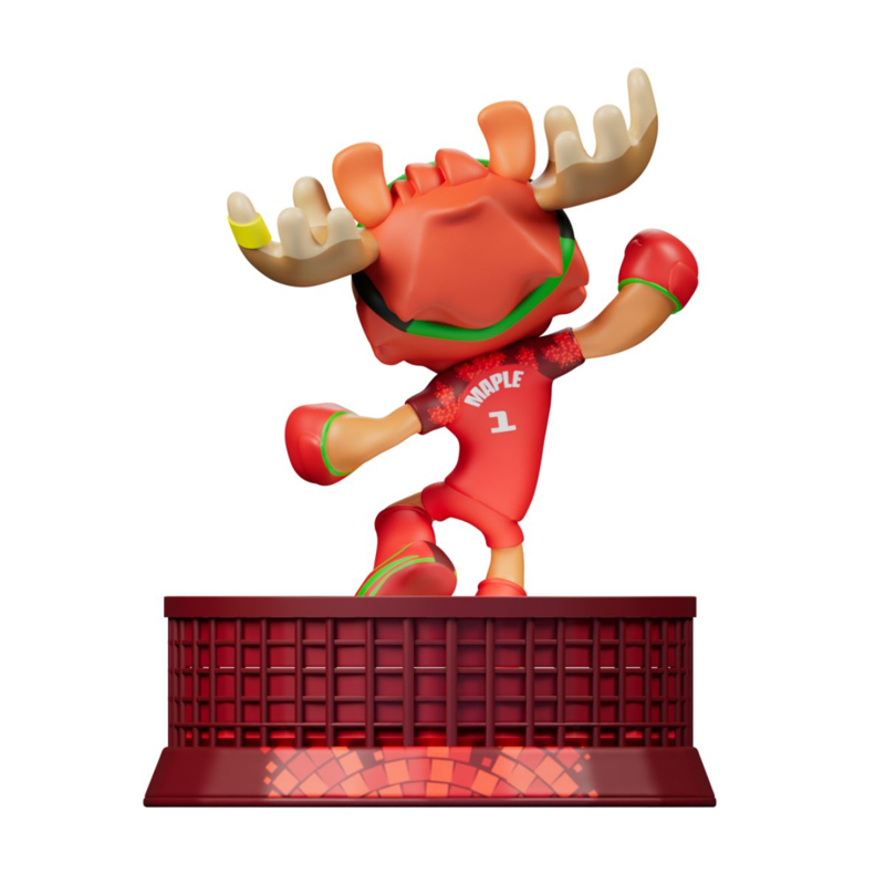 Seasonal Collection Mô Hình Linh Vật World Cup 2026 - Maple Canada 6cm