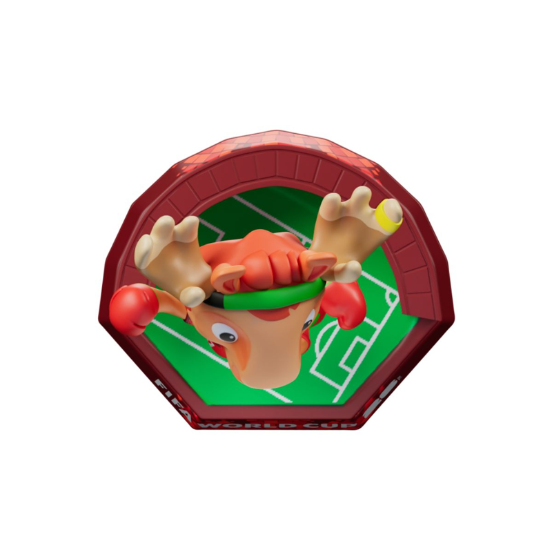 Seasonal Collection Mô Hình Linh Vật World Cup 2026 - Maple Canada 6cm