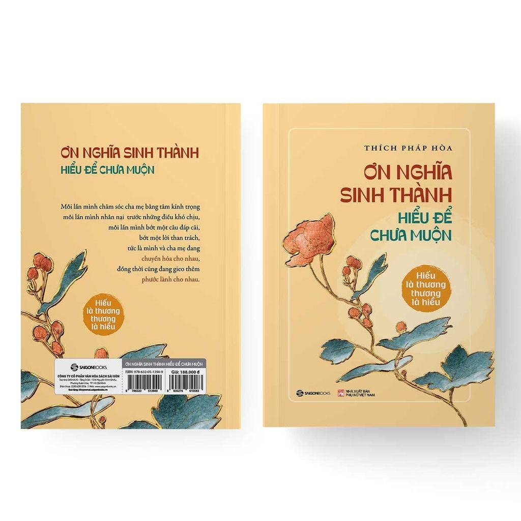 Ơn Nghĩa Sinh Thành - Hiểu Để Chưa Muộn