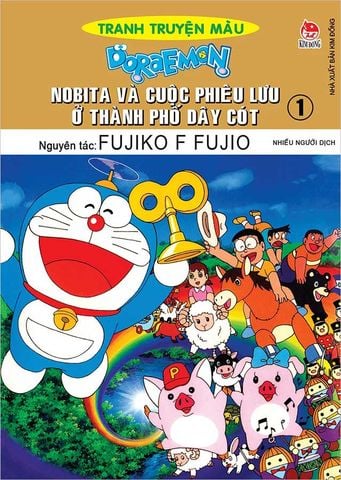 Tranh Truyện Màu Doraemon - Nobita Và Cuộc Phiêu Lưu Ở Thành Phố Dây Cót - Tập 1
