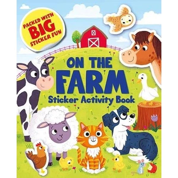 On The Farm Sticker Activity Book