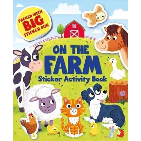 On The Farm Sticker Activity Book