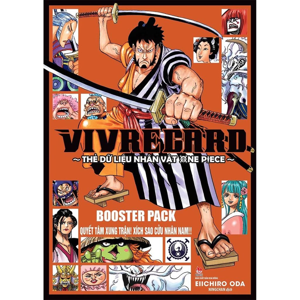 Vivre Card - Thẻ Dữ Liệu Nhân Vật One Piece Booster Pack - Quyết Tâm Xung Trận, Xích Sao Cửu Nhân Nam!! (Dự kiến phát hành 14.09.2026)