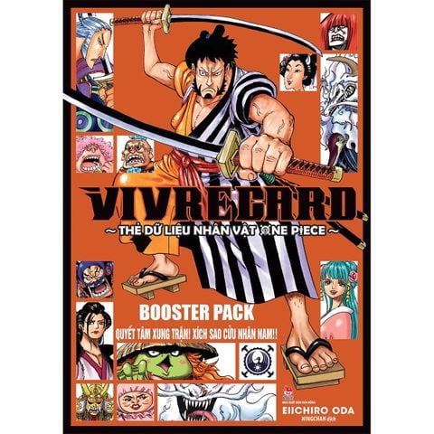 Vivre Card - Thẻ Dữ Liệu Nhân Vật One Piece Booster Pack - Quyết Tâm Xung Trận, Xích Sao Cửu Nhân Nam!! (Dự kiến phát hành 14.09.2026)
